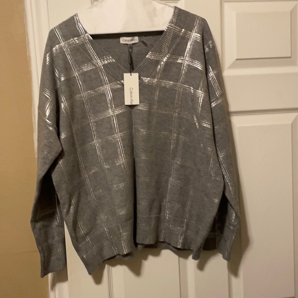 Ladies Calvin Klein sweater new with tags size large
